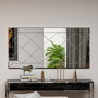 Hanah Home Espejo Argyle Pauli - Blanco
